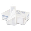200-PACK OF Liner Trash Inteplast Group High-Density Clear Can Liners - 60 Gallon, 17 Micron, 43 x 48 Inches - 25 Bags per Roll, 8 Rolls per Carton for Commercial Use