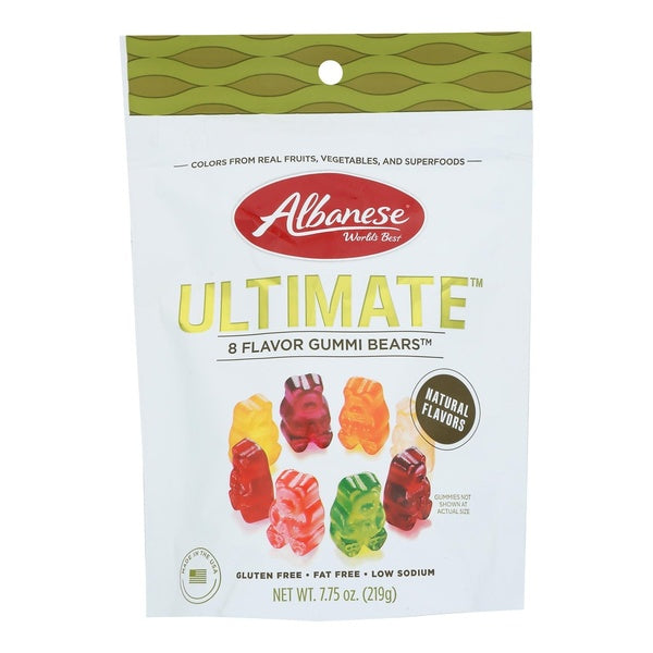 6-PACK OF Candy Bears Exotic Fruits Albanese 7.75 oz