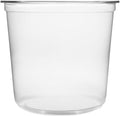 500-PACK OF Container Plastic Karat [500 Pack - 24oz] Deli Containers, Recyclable PET Food Containers, Plastic Deli Cups (117 mm)