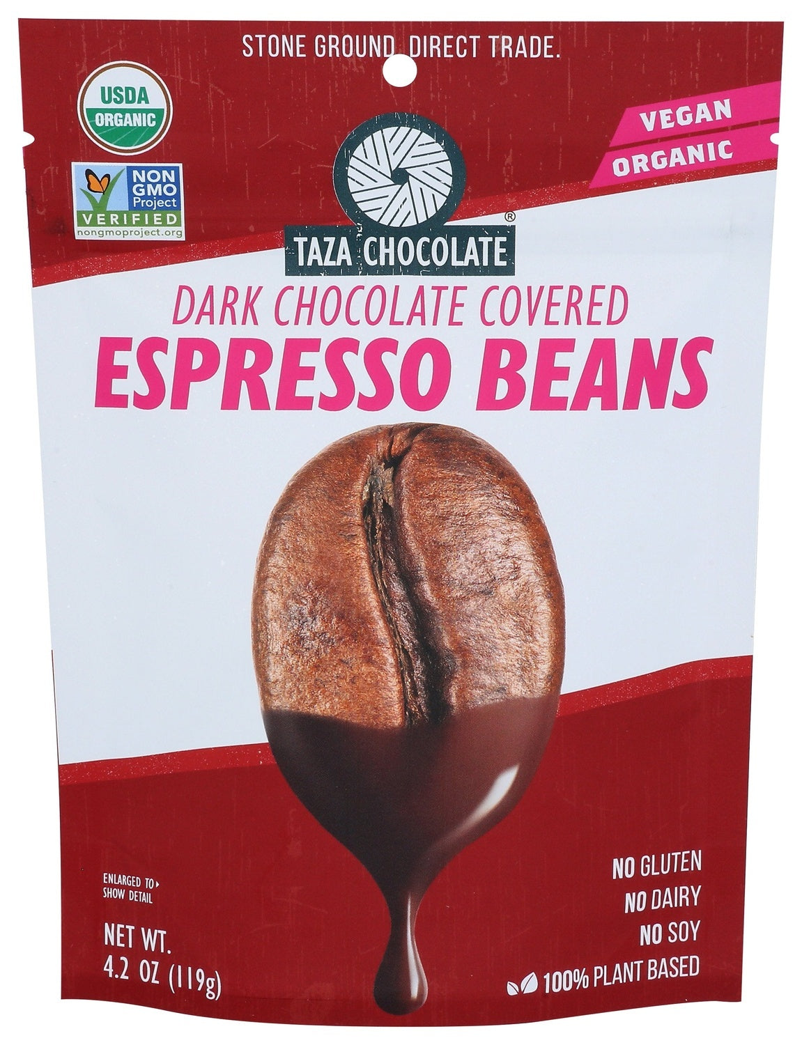 12-PACK OF CHOCOLATE DARK ESPRESSO BEANS