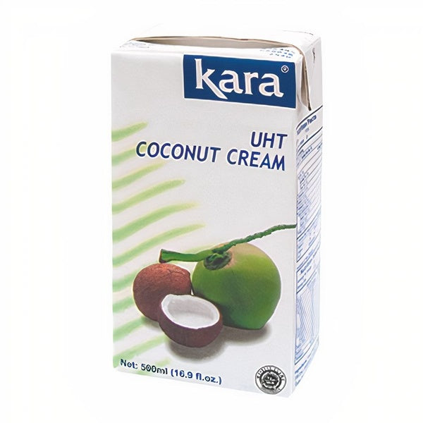 12-PACK OF Cream Coconut KARA Natural 12 x 500ml, Takari International, Inc.