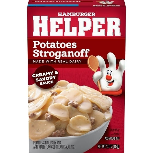 12-PACK OF Pasta Potato Stroganoff Helper, 12 - 5 Oz