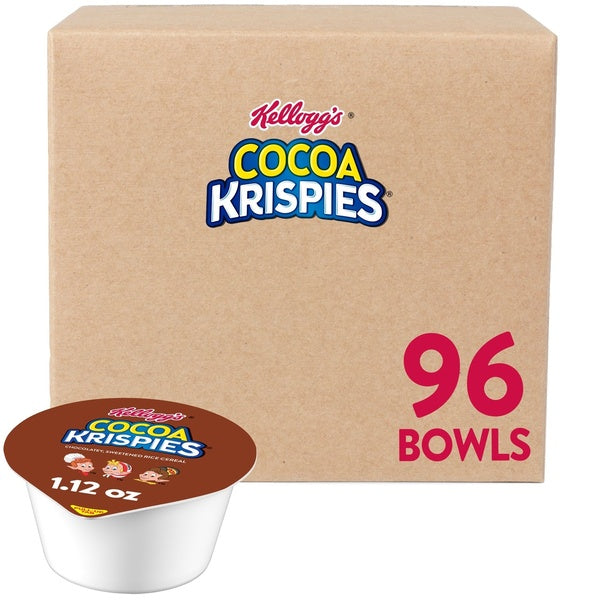 96-PACK OF CEREAL COCOA KRISPY BWLPK