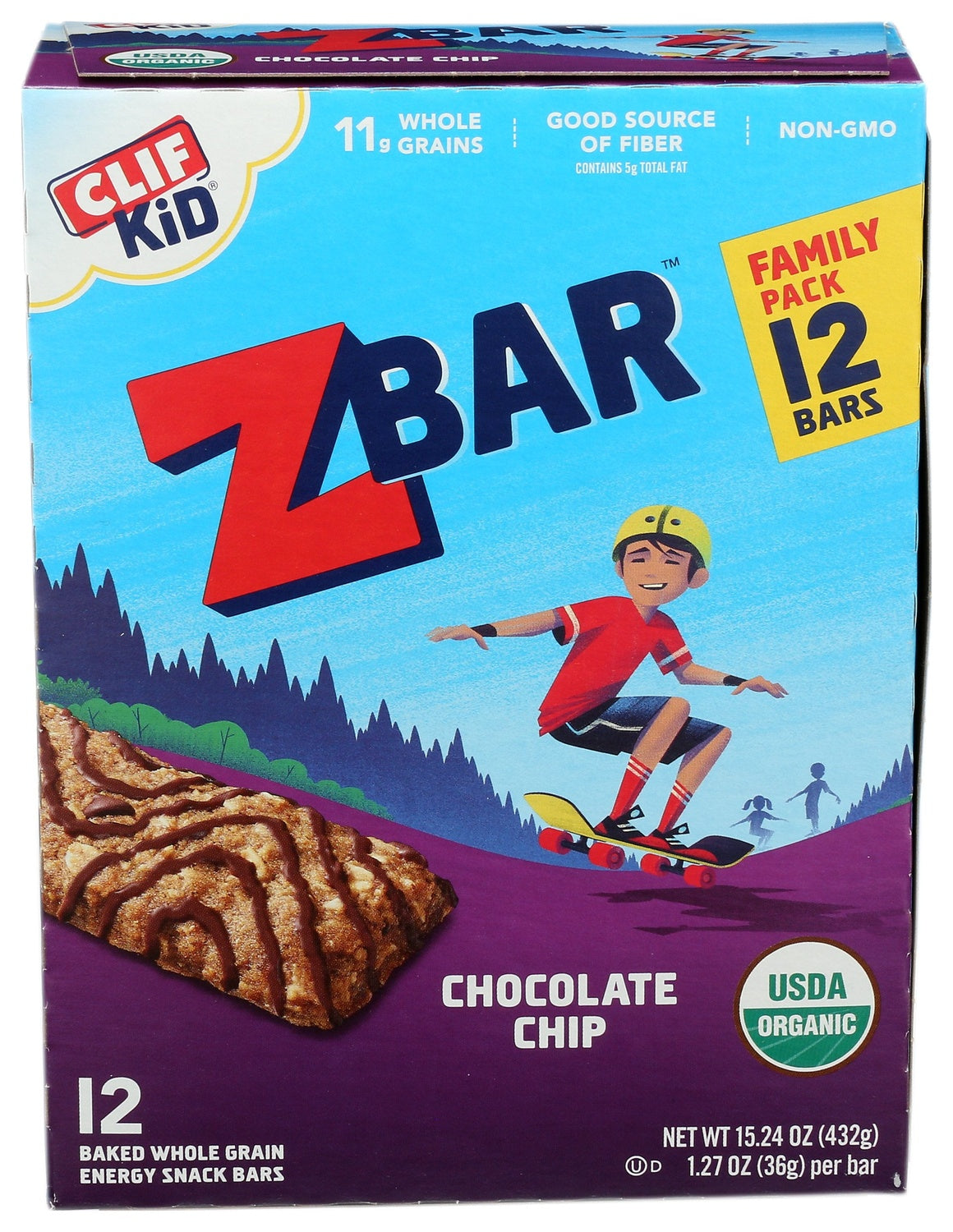 6-PACK OF SNACK BAR CHOCOLATE CHIP
