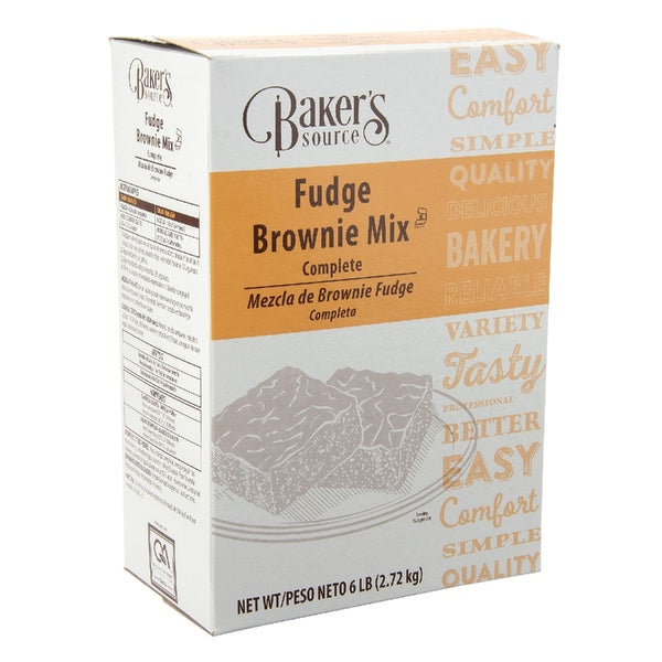 6-PACK OF MIX BROWNIE FUDGE COMPLT