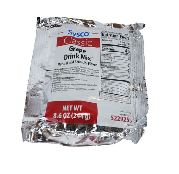 12- PACK OF DRINK MIX GRAPE LOW CAL