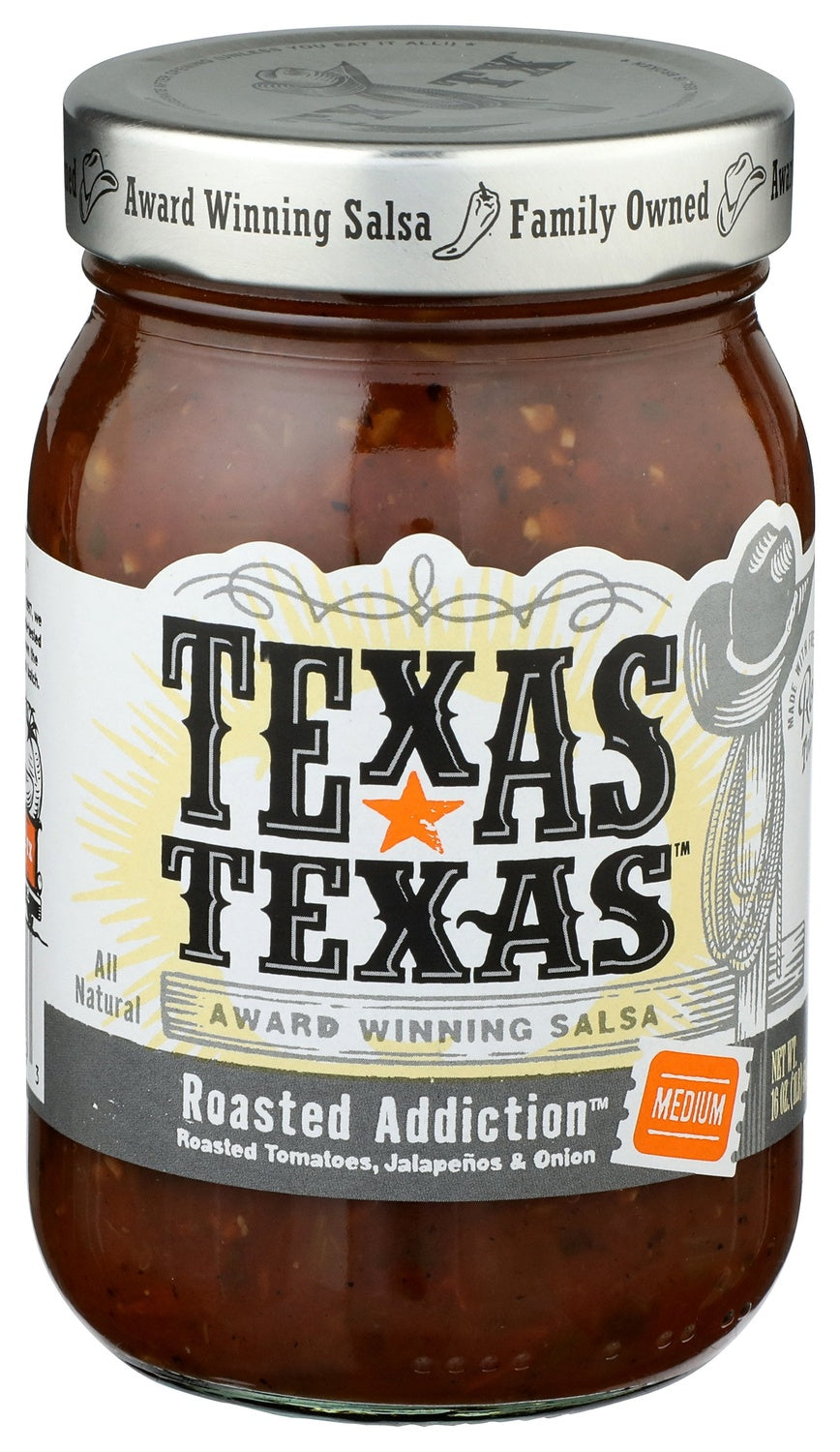 6-PACK OF SALSA MEDIUM ROASTED ADDICTION