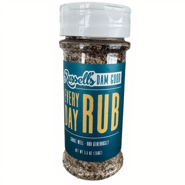 12-PACK OF Seasoning, Dam Good Every Day Rub, Russell's BBQ