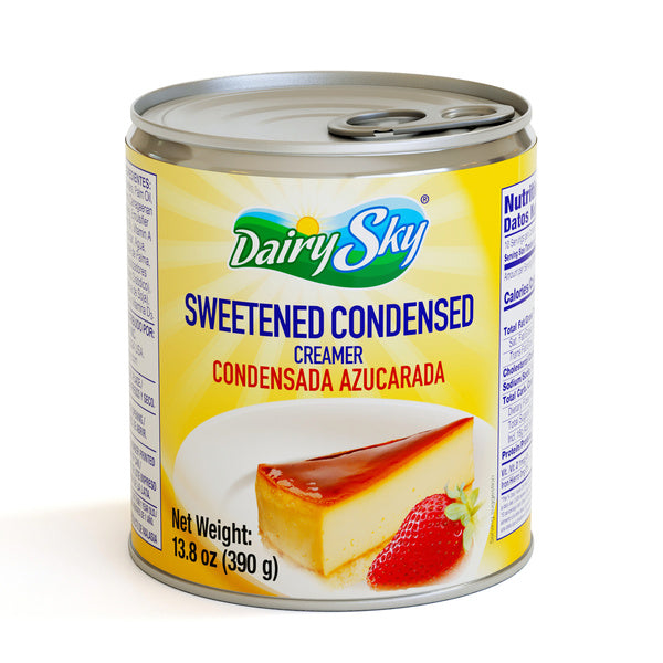 24-PACK OF Creamer Sweetened Condensed DairySky 13.8 oz (390 g) Can