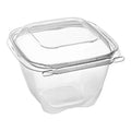 224-PACK OF Safe-T-Chef 5 x 5 Tamper evident & tamper resistant microwaveable clamshell, 32 oz.