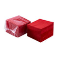 1000-PACK OF Napkin 9.5x9.5 Karat 1,000 ct 9.5" x9.5" Beverage Napkins, Red