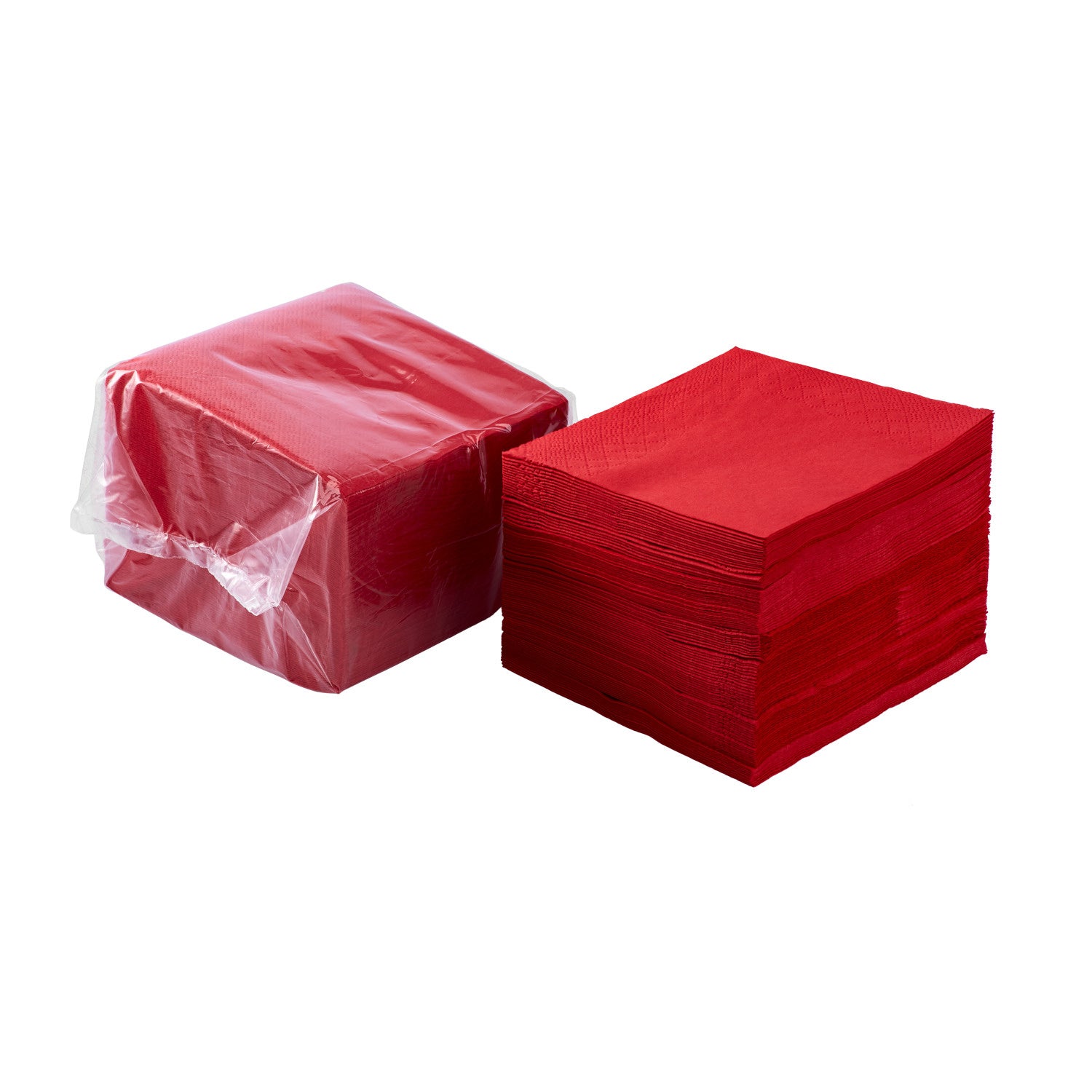 1000-PACK OF Napkin 9.5x9.5 Karat 1,000 ct 9.5" x9.5" Beverage Napkins, Red