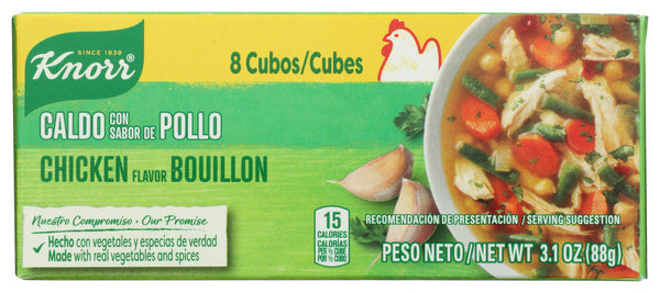 24-PACK OF Bouillon Chicken Knorr 3.1 oz