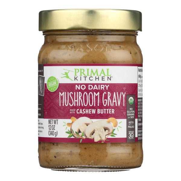 6-PACK OF GRAVY MUSHROOM CASHEW BUTTER