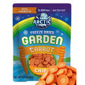 12-PACK OF Carrot Chips Freeze Dried (100% Veggie), Arctic Farms