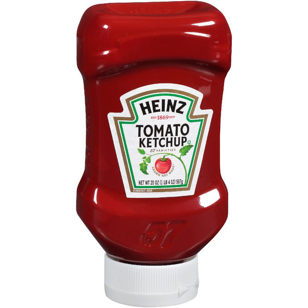 30-PACK OF KETCHUP SQUEEZE UPSIDE DOWN