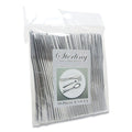 50-PACK OF KNIFE PLASTIC SILVER HOT AND COLD