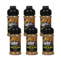 6-PACK OF Seasoning Garlic Roasted Weber 2.75 oz