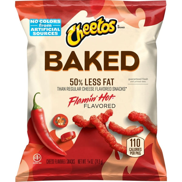 104-PACK OF SNACK CHEESE FLAMIN HOT BKD WG