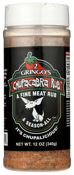 6-PACK OF SEASONING RUB FINE MEAT 12 OUNCE - CASE OF 6