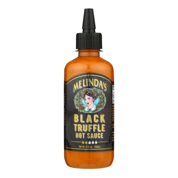 6-PACK OF Sauce Black Truffle Hot Melinda 12 fz