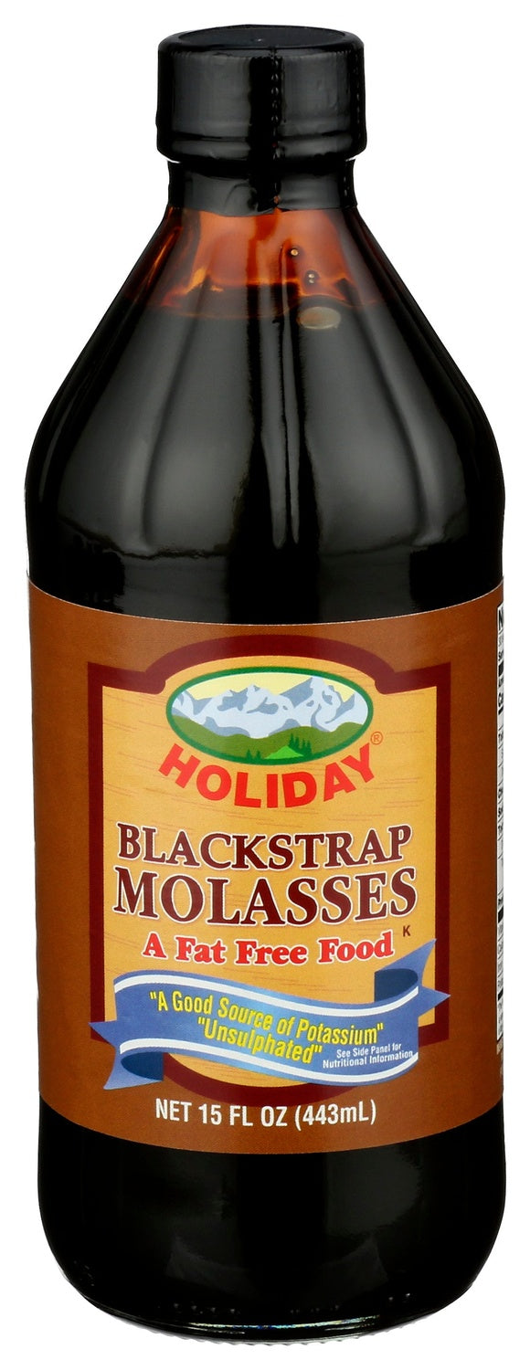 12-PACK OF MOLASSES BLACKSTRAP A FAT FREE FOOD