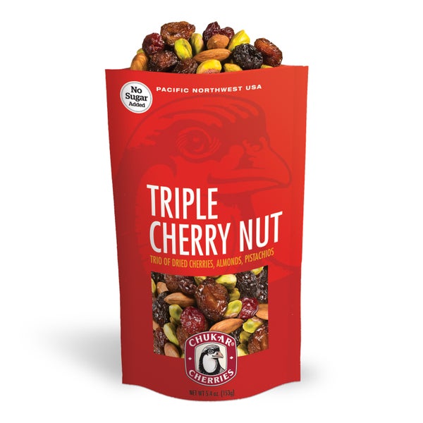 12-PACK OF Snack Trail Mix Triple Cherry Nut, Chukar Cherry