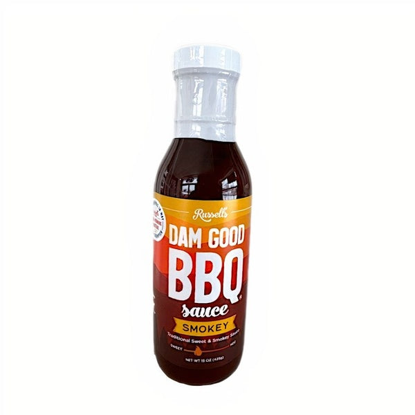 12-PACK OF Sauce BBQ, Dam Good Smokey, Russell's BBQ