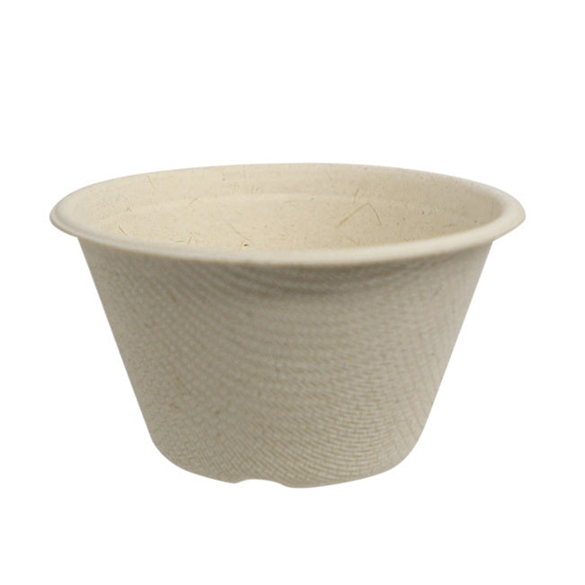 2000-PACK OF Bowl Fiber 2 oz World Centric Compostable Fiber Portion Cups | 2000 count