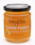 6-PACK OF Flavor Bubble Pearls Topping Lemon & Pepper, 6 x 7 oz