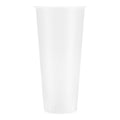 500-PACK OF Cup Plastic Karat [500 Pack - 24oz] Tall Plastic Cups, Frosted PP Cups (90mm) - C-TPP24M