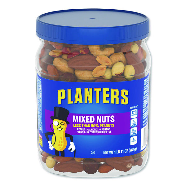 6-PACK OF NUT MIXED LESS THAN 50% PEANUTS 27 OUNCE - CASE OF 6