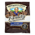 6-PACK OF Cookie Double Chocolate Chip Newman's Own Organic 7 oz