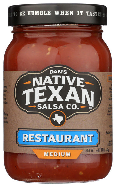 6-PACK OF Salsa Med Native Texan 16 oz