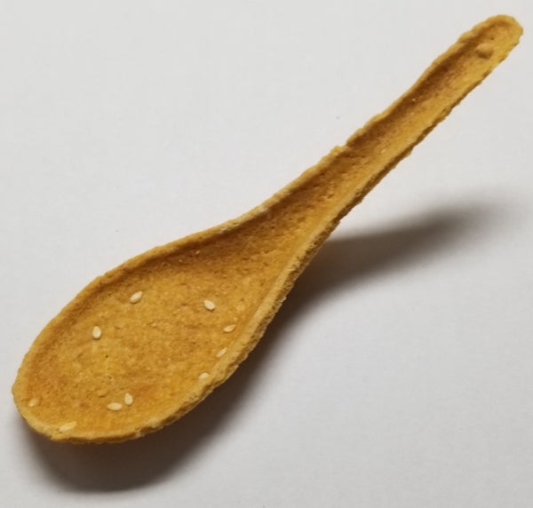4-PACK OF Spoon Edible Mini Wasabi Sesame 4 X 50 Count