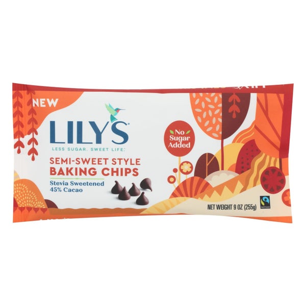 12-PACK OF Chocolate Baking Semisweet Lily's Sweets 9 oz