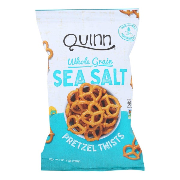 8-PACK OF Pretzel Twist Classic Sea Salt Quinn 5.6 oz