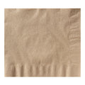 8-PACK OF NAPKIN DNR 17X17 NAT 2PL 1/4F