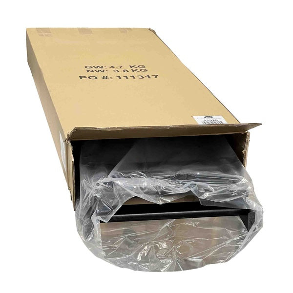 1 EA-PACK OF TRAY STAND WD BLK 38 H