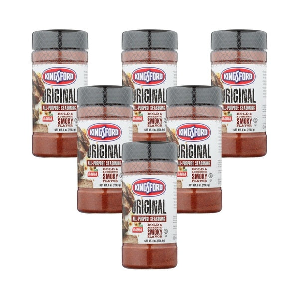 6-PACK OF Seasoning Original Kingsford Company 8 oz
