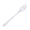 5-PACK OF FORK PLAS TST CLR PET 4.2IN