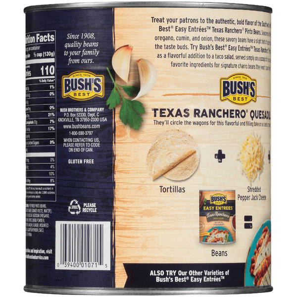 6-PACK OF BEAN PINTO TEXAS RANCHERO