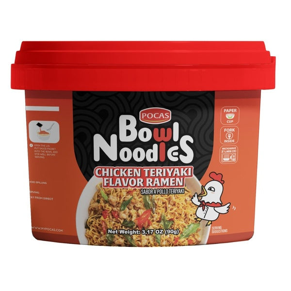 12-PACK OF Ramen, Teriyaki Chicken, 12/3.17 oz