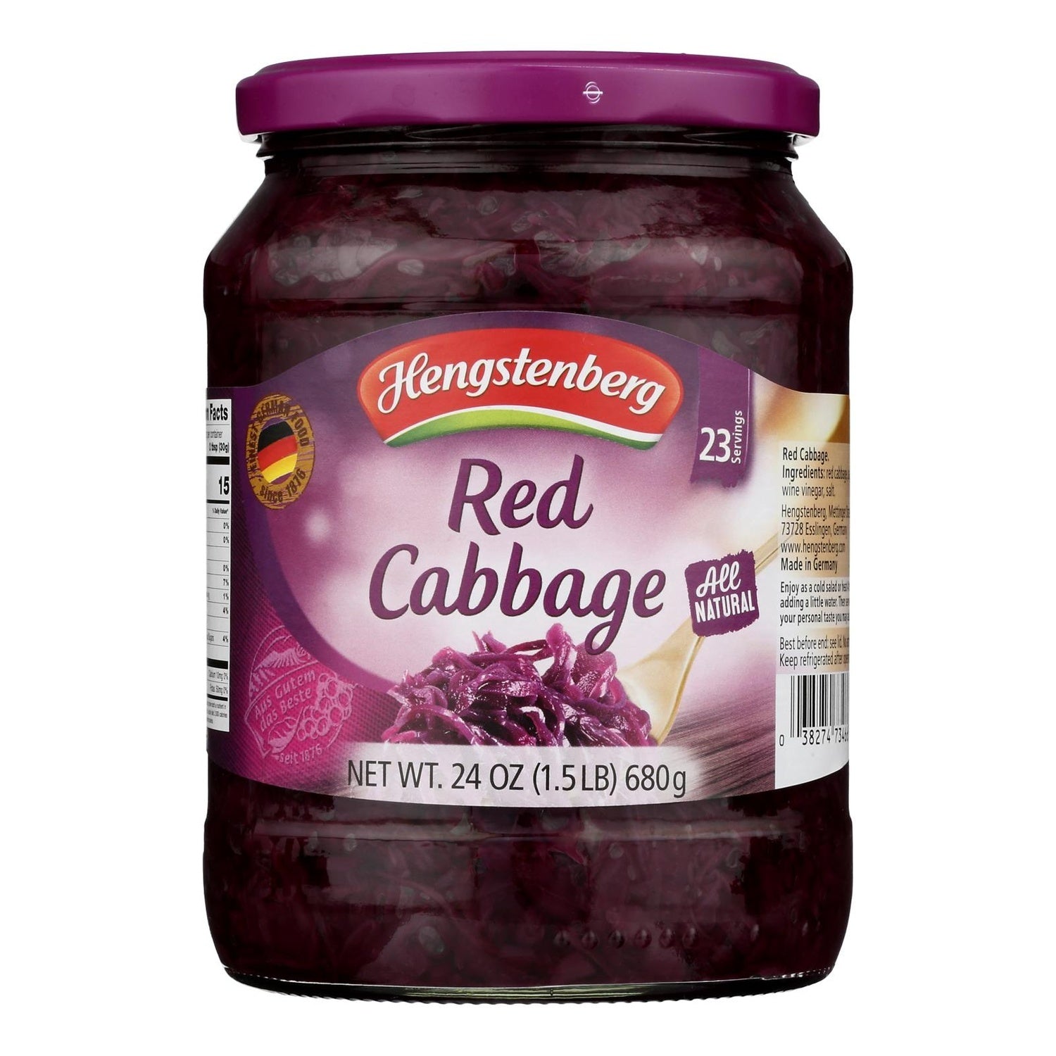 6-PACK OF CABBAGE PICKLED RED