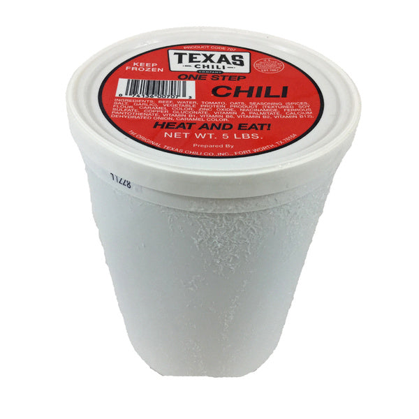 6-PACK OF CHILI BEEF W/O BEAN TUB