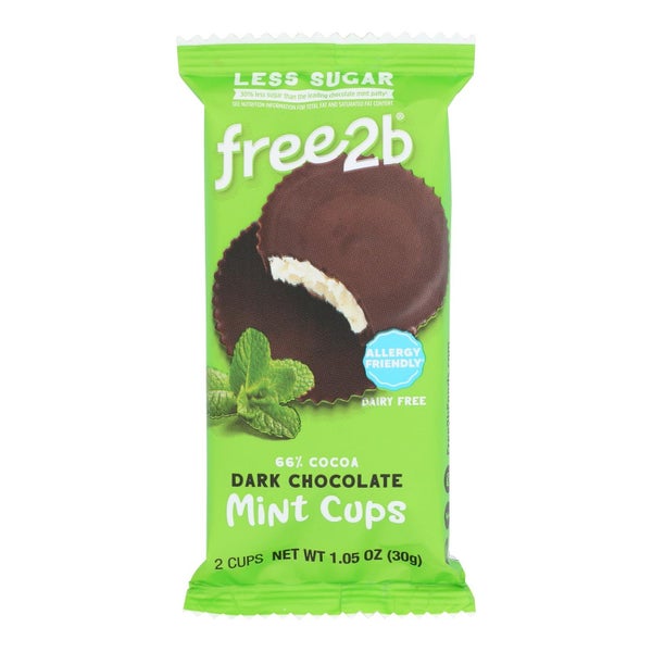 12-PACK OF CHOCOLATE CUP MINT CUPS