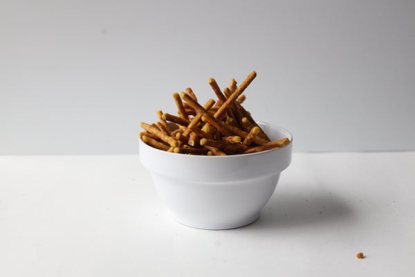 12-PACK OF Pretzel Sticks - Pop Daddy Seasoned Pretzels - Yellow Mustard
