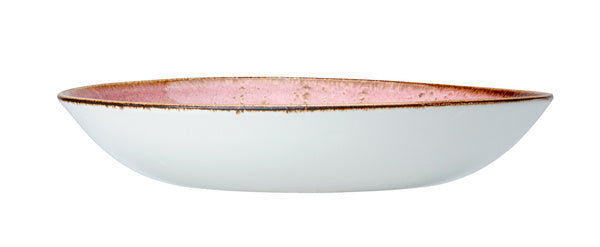 12 CT-PACK OF PLATE ROUND CP CM RSB 32 OZ