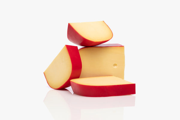 12-PACK OF CHEESE GOUDA YOUNGSTER RED WAX