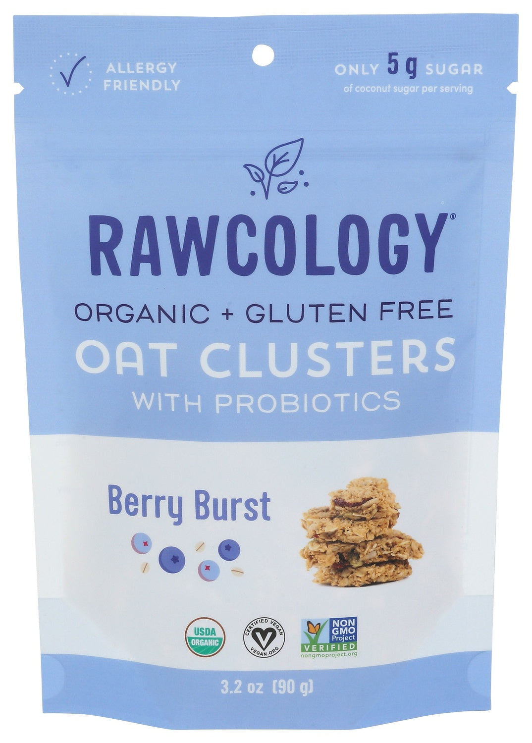 6-PACK OF CEREAL OAT CLUSTERS WITH PROBIOTIC, BERRY BURST